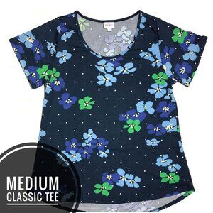 Floral and Polka Dot LuLaRoe Classic Tee